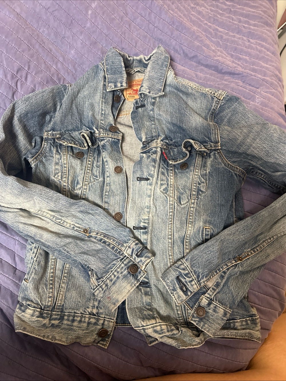 Levi's Faded Light Blue Denim Jacket